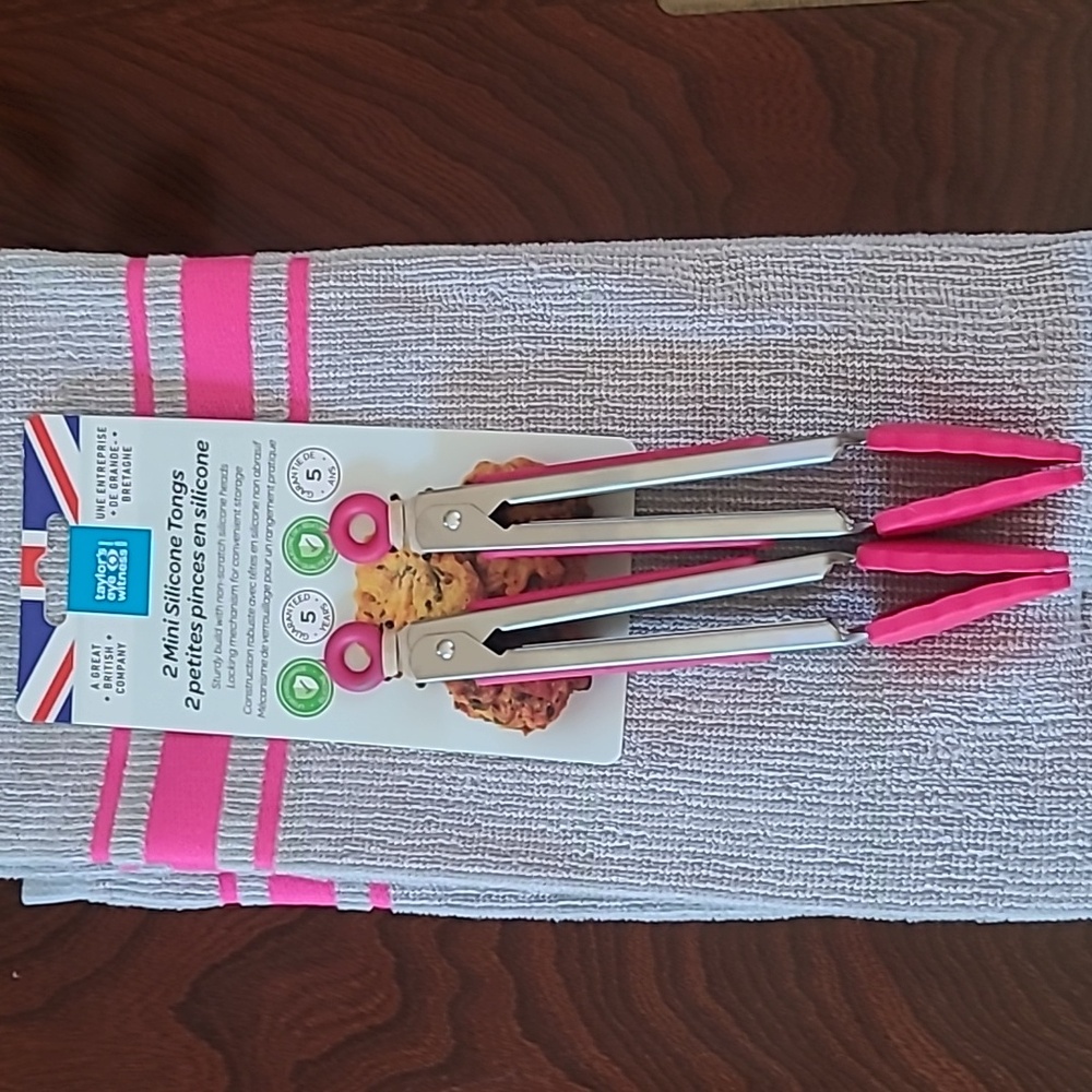 Minnie Silicone Tongs